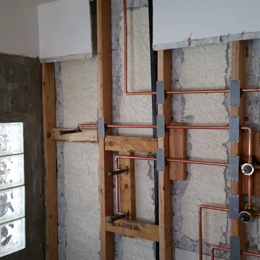Copper pipe installation for Repiping in Piqua